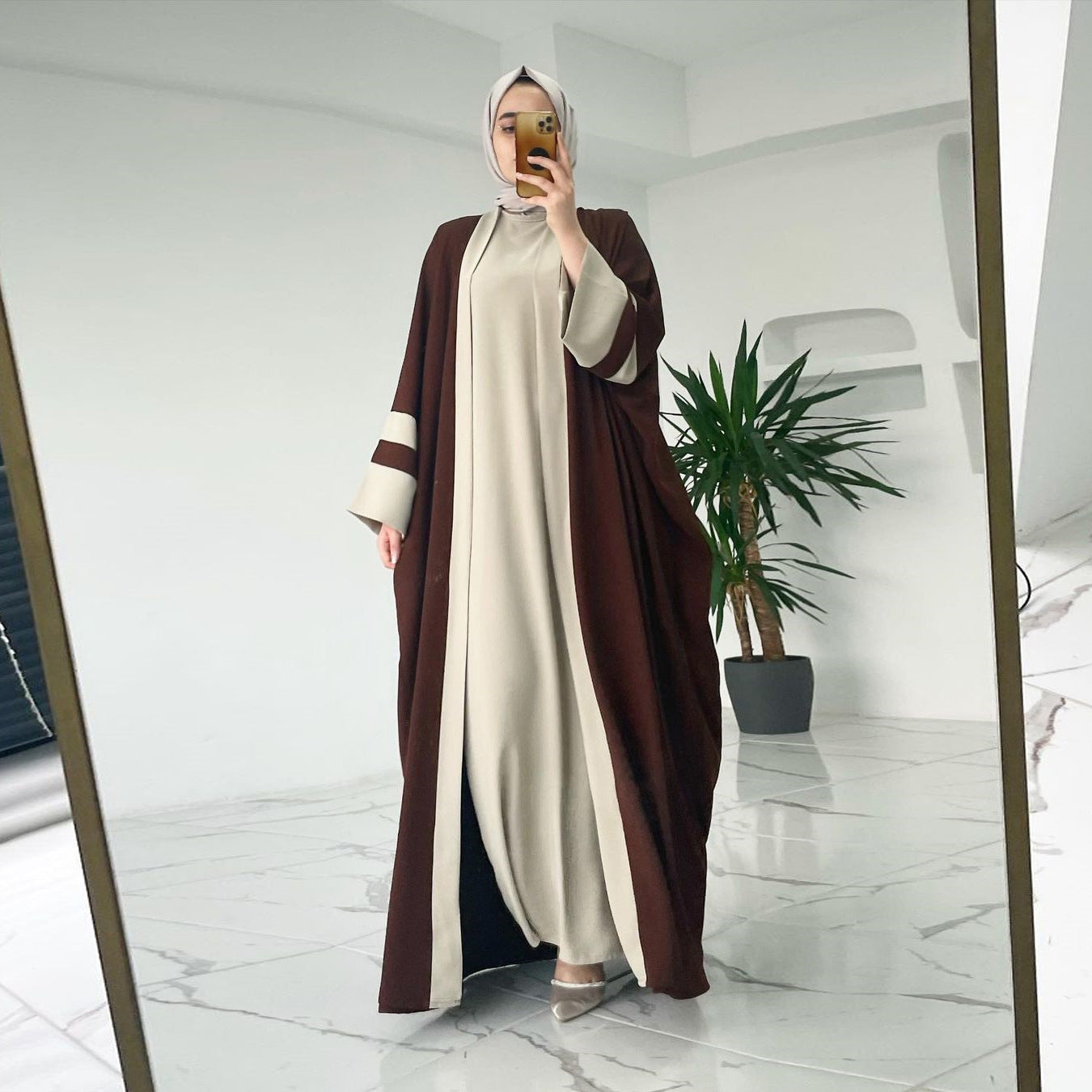 Two-Piece Long Abaya