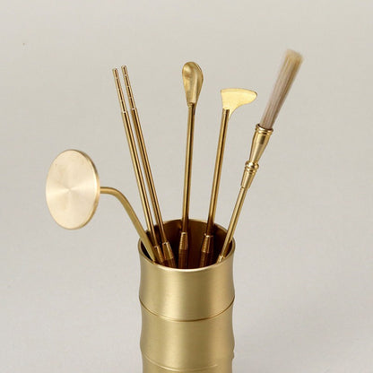 Pure Brass Incense Tools Set