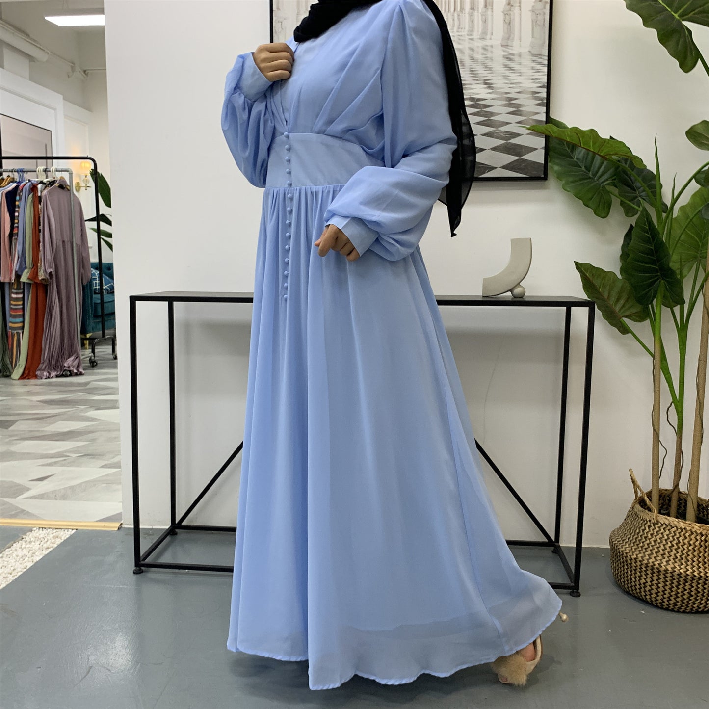 High-Density Elegant Abaya Dress