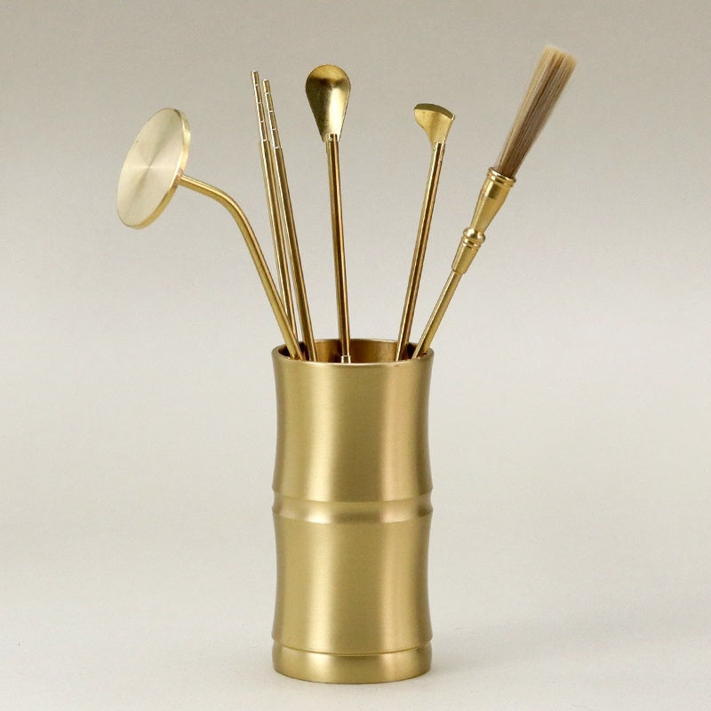 Pure Brass Incense Tools Set