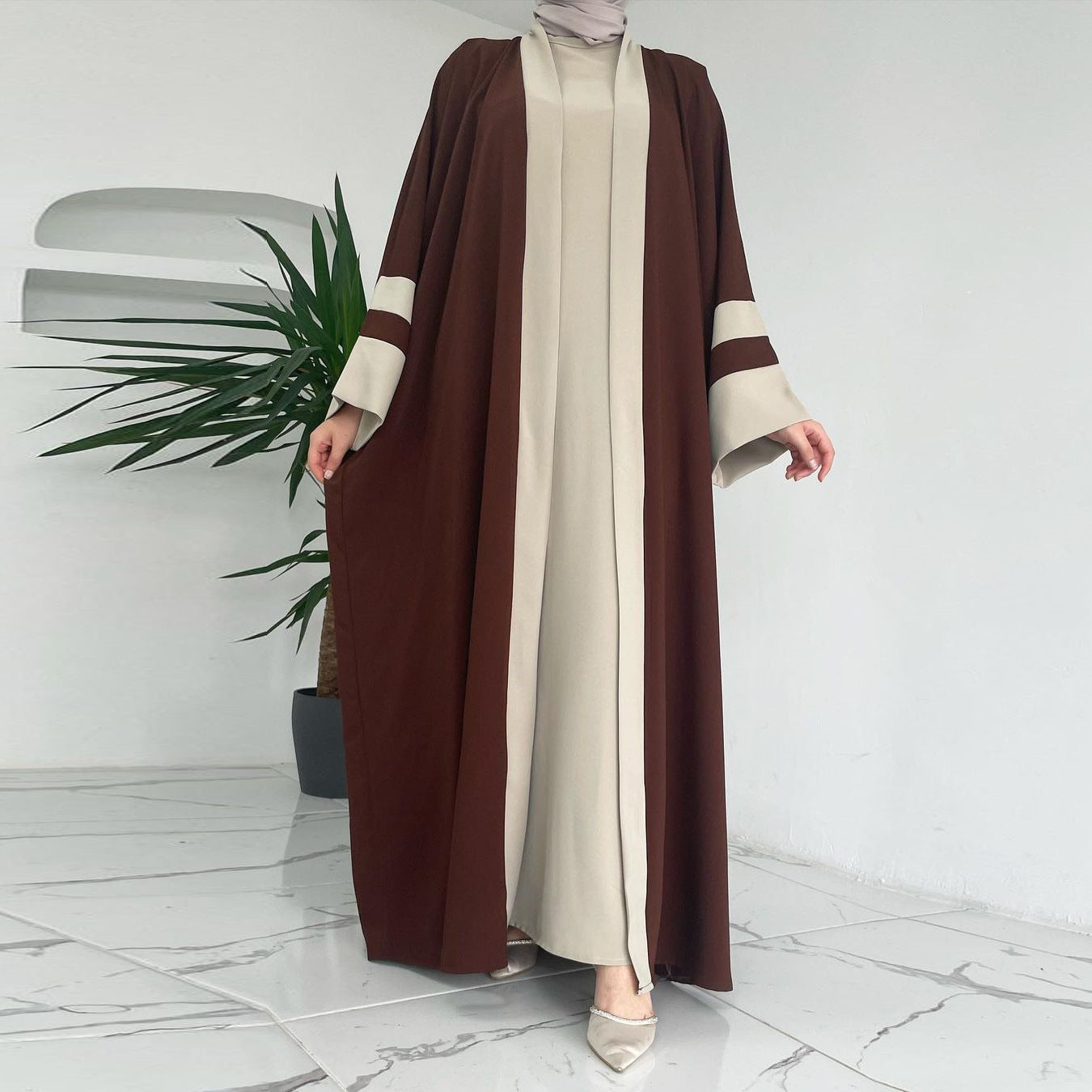 Two-Piece Long Abaya