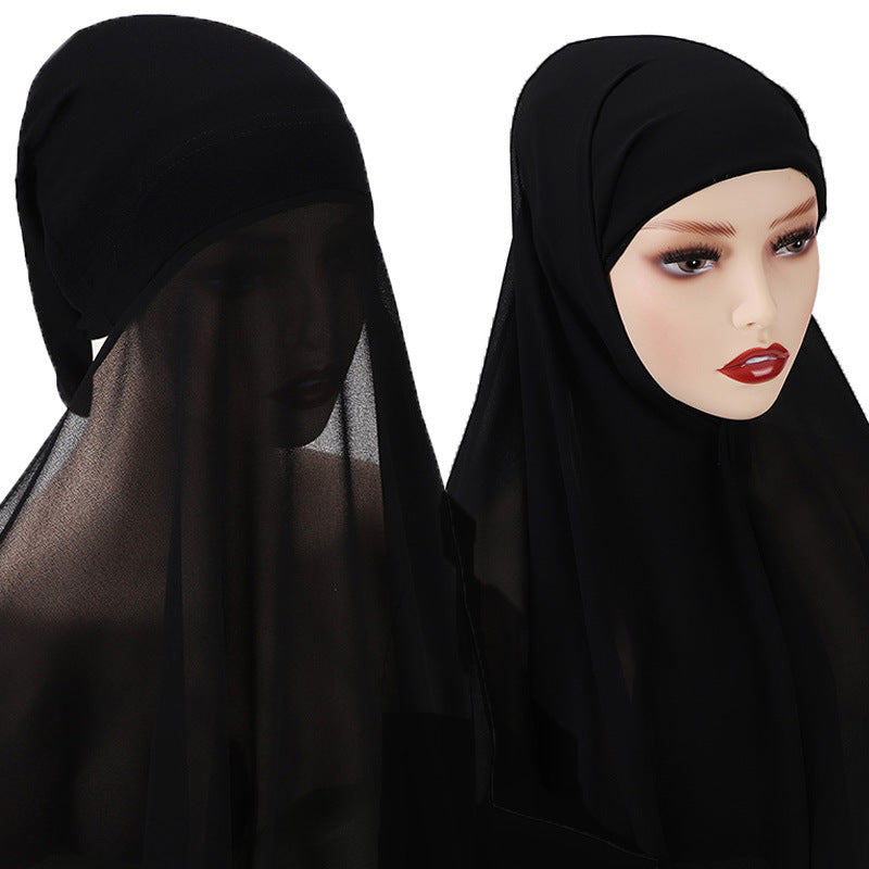 Veiled Muslim Turban Scarf