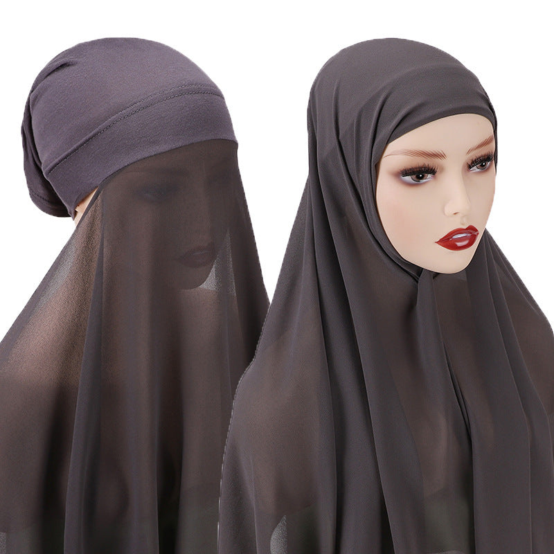 Veiled Muslim Turban Scarf