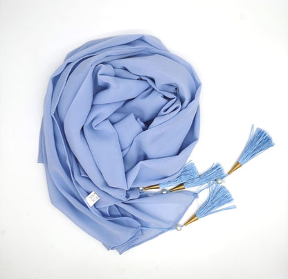 Four Corners Tassel  Hijab Scarf