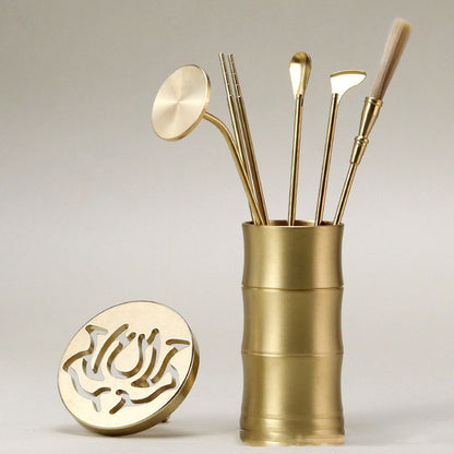 Pure Brass Incense Tools Set