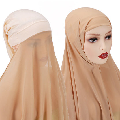 Veiled Muslim Turban Scarf