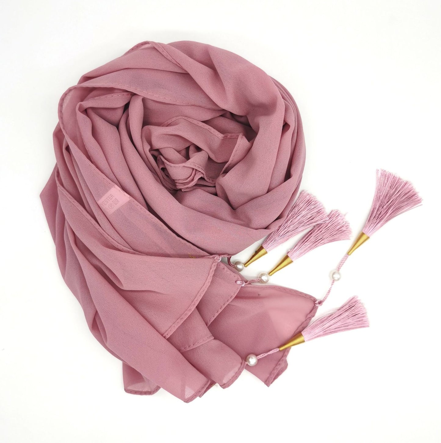 Four Corners Tassel  Hijab Scarf