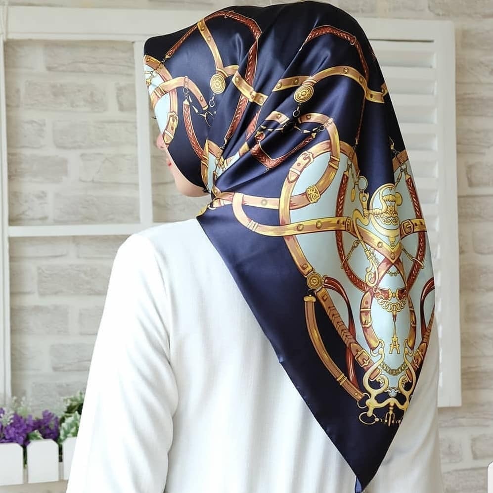 Big Square Silk Scarf