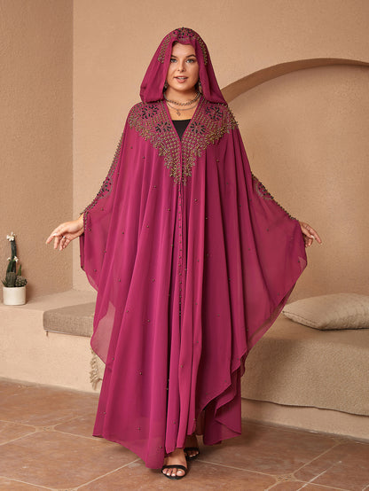 Muslim Shawl Hooded Cloak