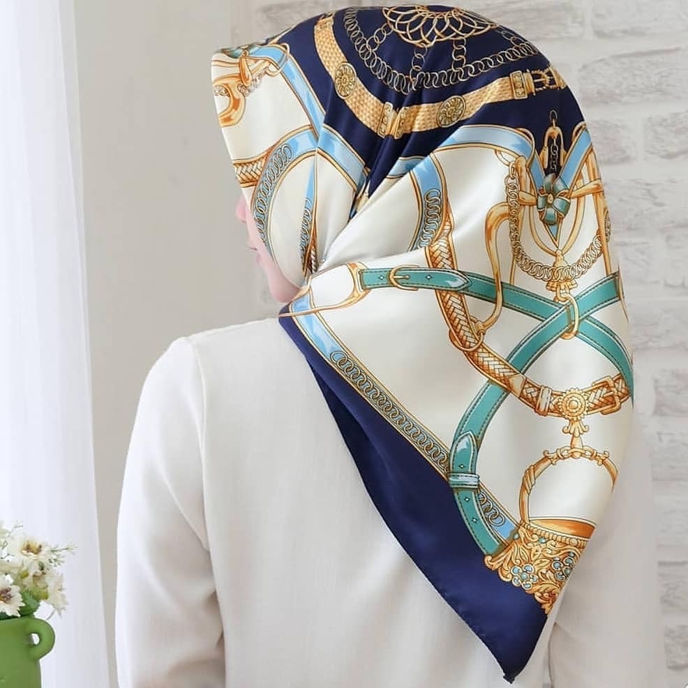 Big Square Silk Scarf