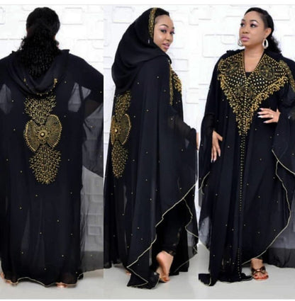 Muslim Shawl Hooded Cloak