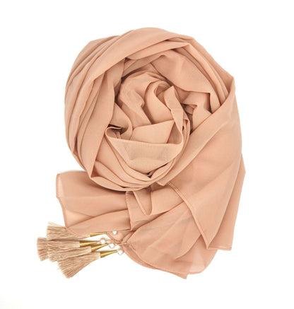 Four Corners Tassel  Hijab Scarf